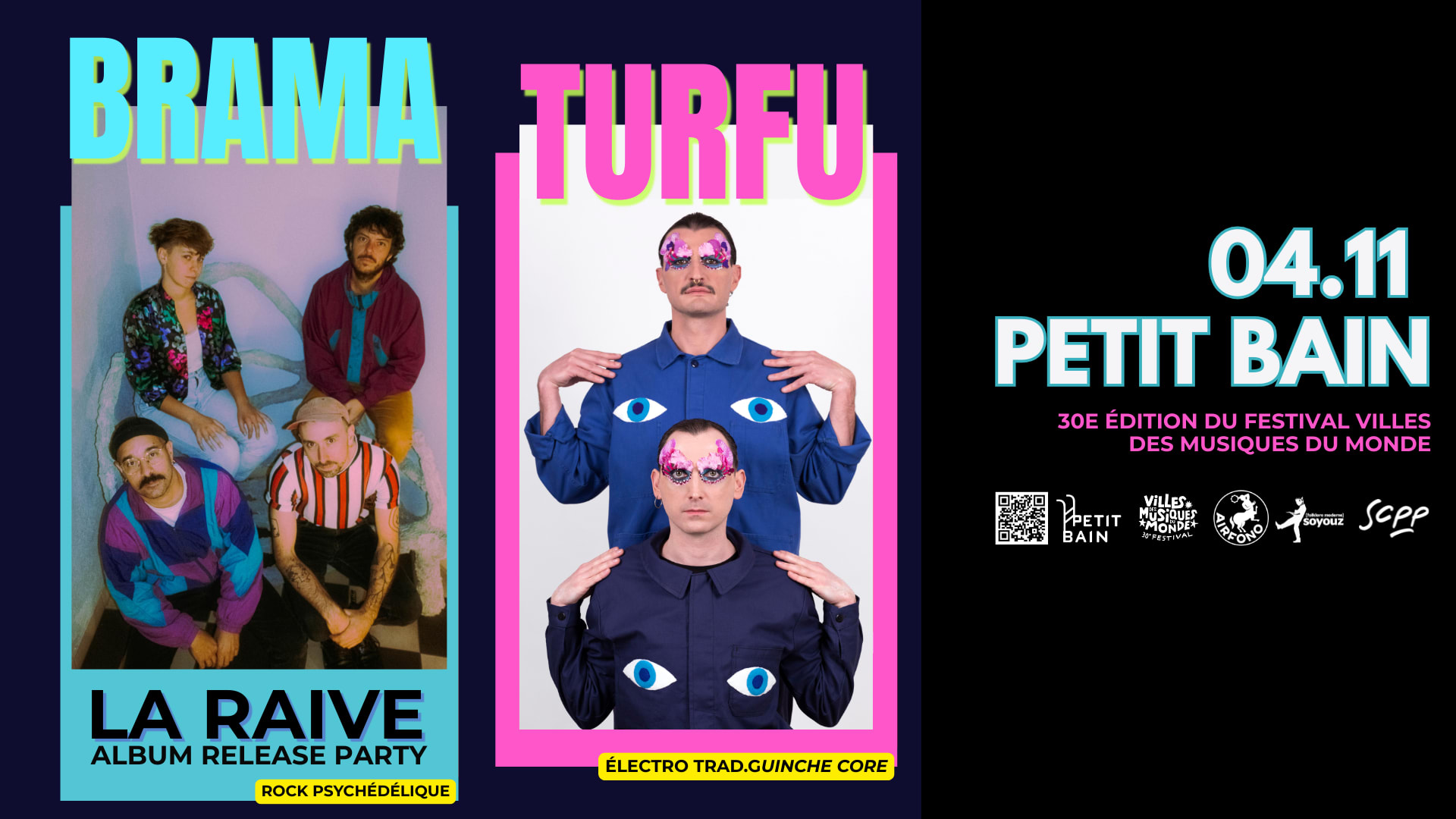 🌟 Brama: La Raive Release Party 🌟 Turfu 🌟