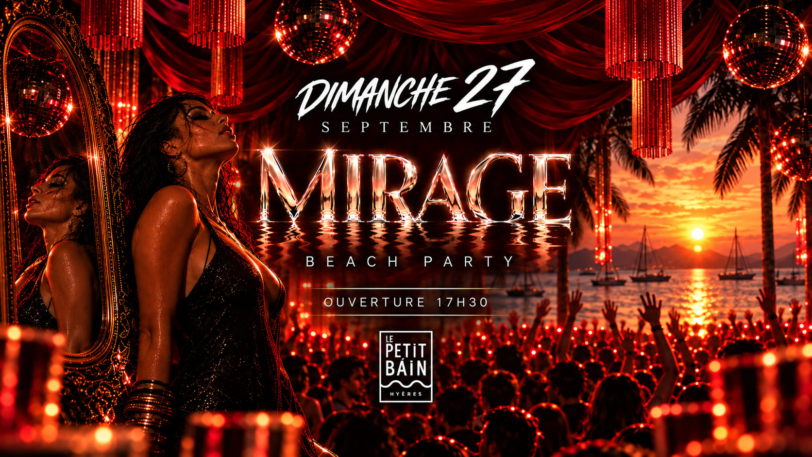 Mirage — Beach Party • Le Petit Bain