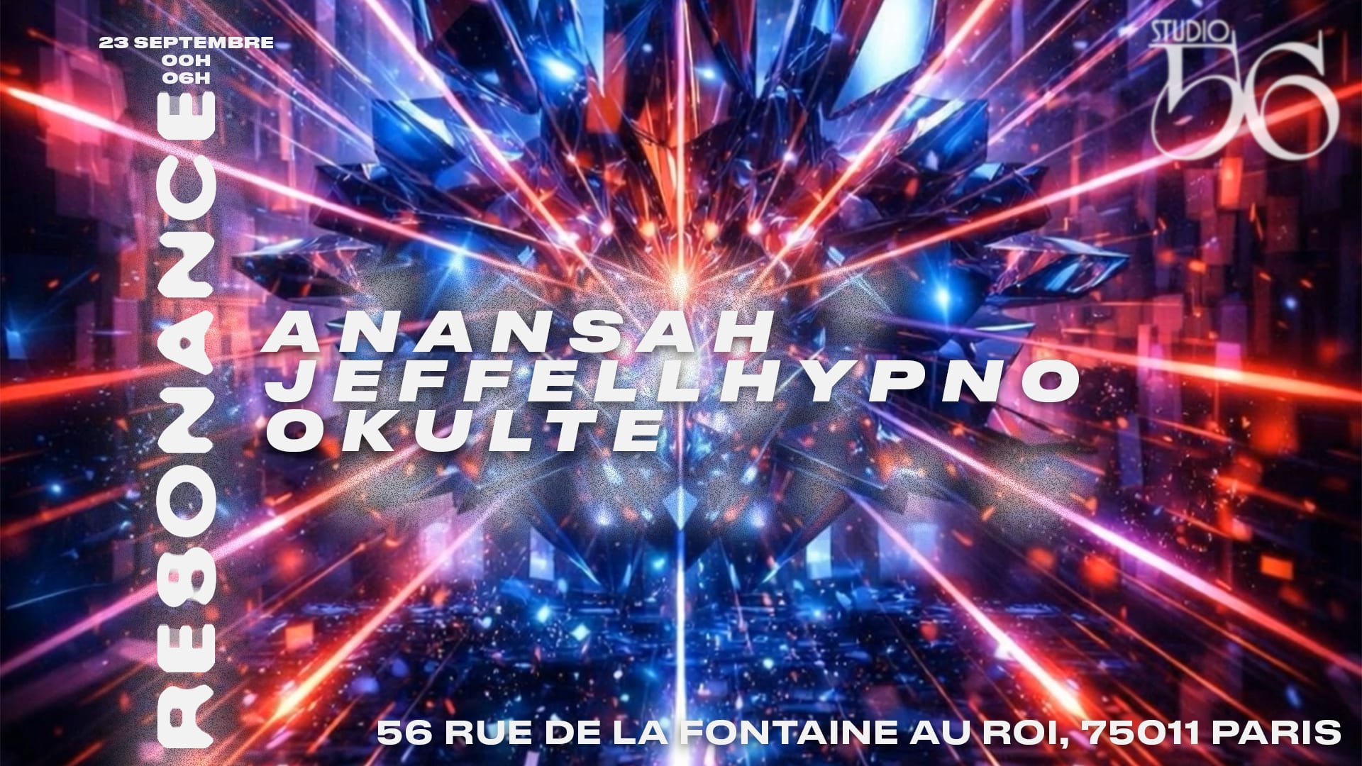 Resonance  W/ Anansah , Jeffellhypno , Okulte
