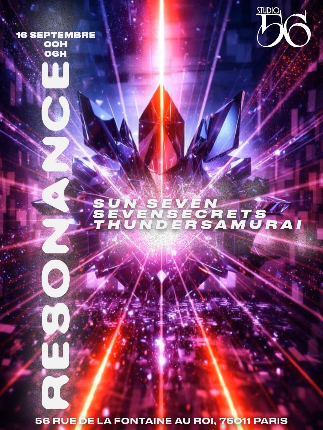 Resonance W/ Sun Seven , Seven Secrets, Thundersmurai