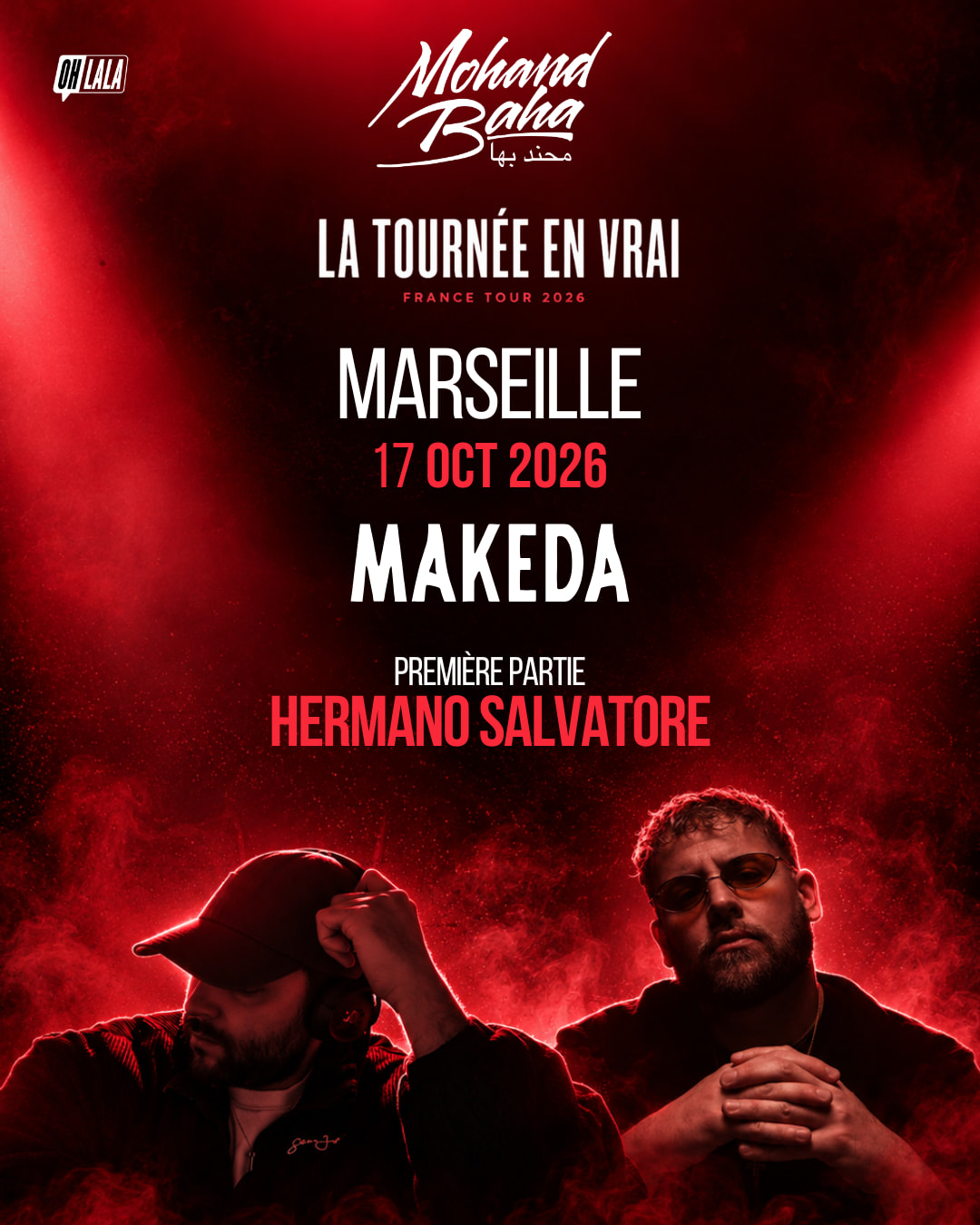 Mohand Baha + Hermano Salvatore - Marseille - Le Makeda