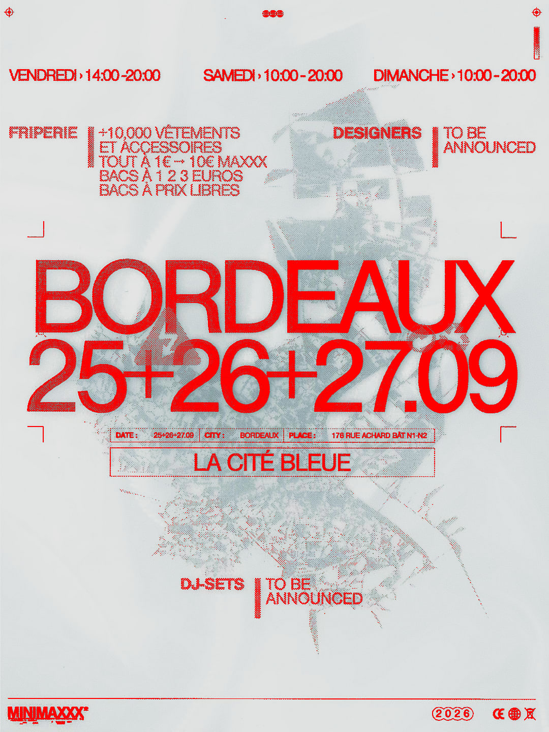 [Bordeaux] Friperie + Dj-Sets + Designers