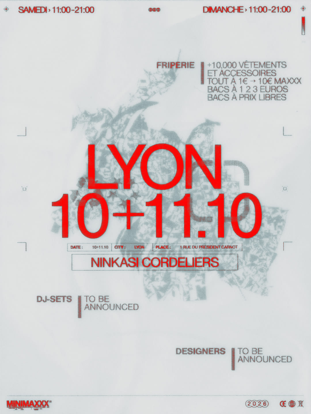 [Lyon] Friperie + Dj-Sets + Designers