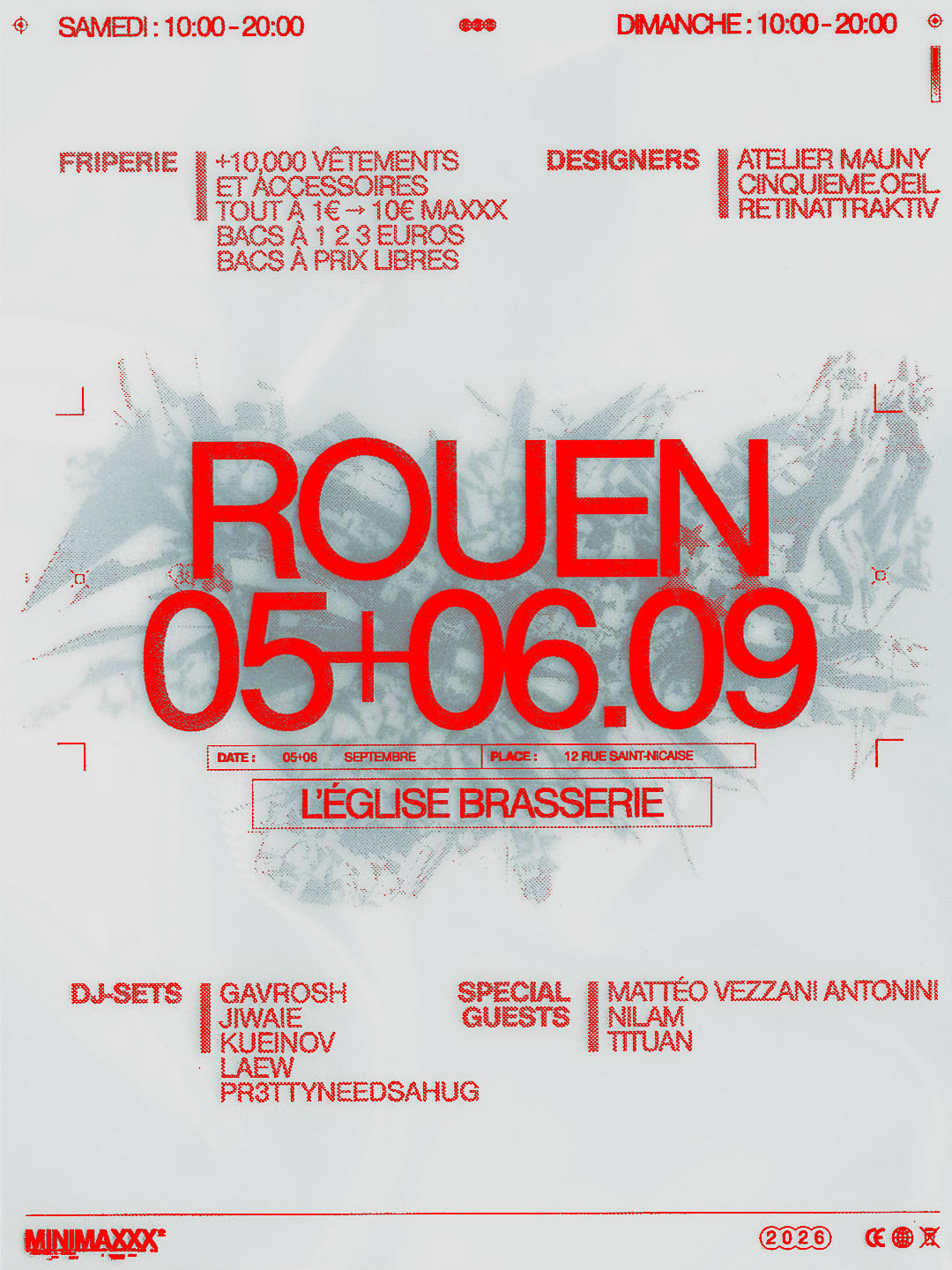 [Rouen] Friperie + Dj-Sets + Designers