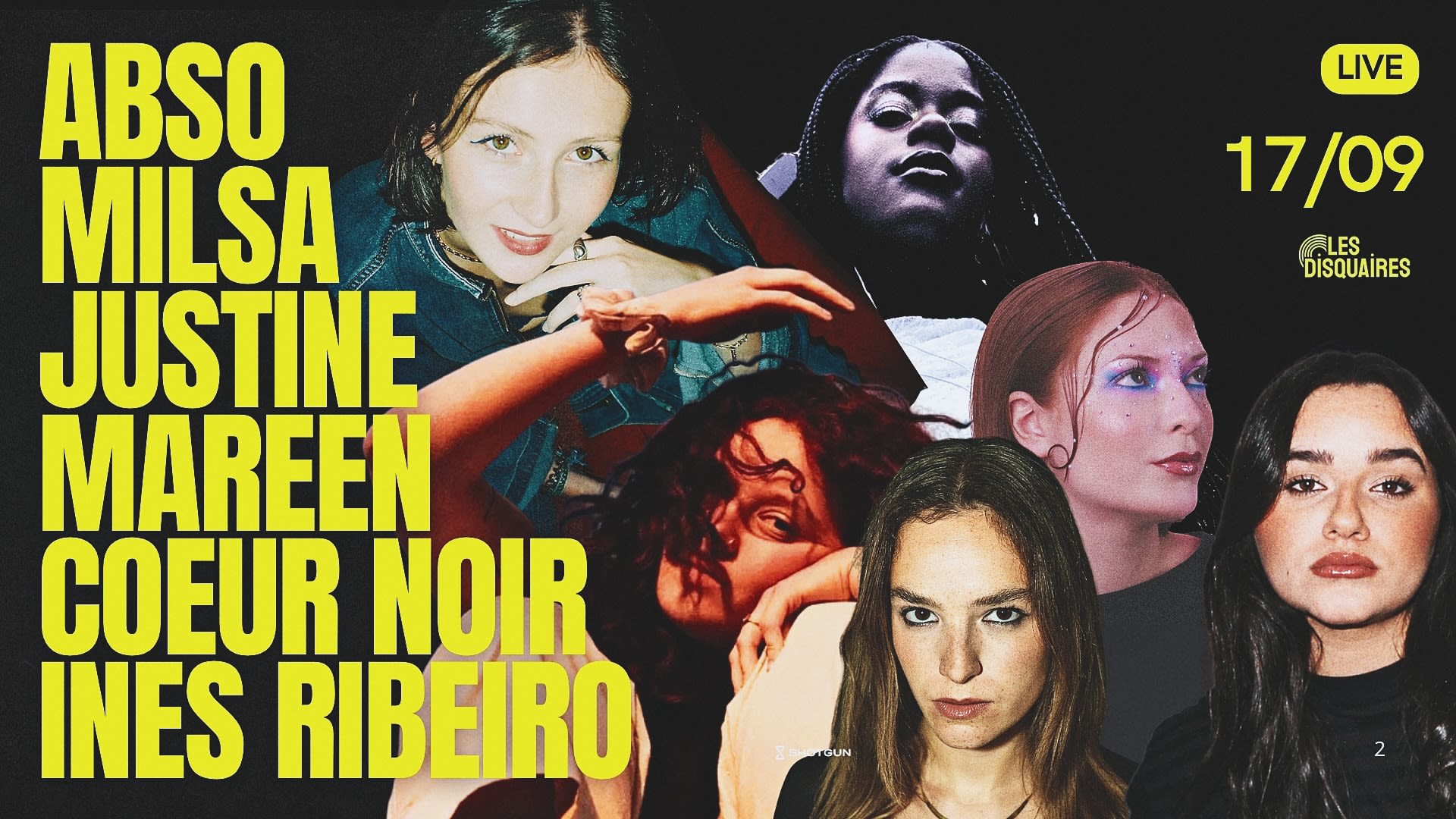 Abso X Justine X Märeen X Milsa X Coeur Noir X Inès Ribeiro