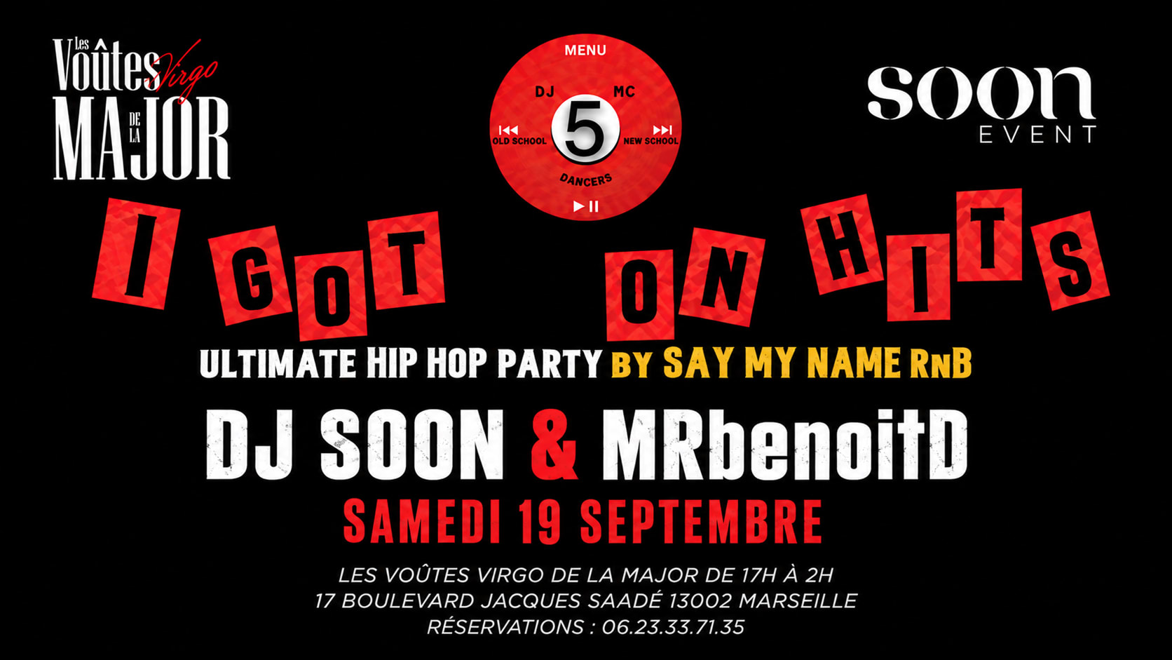I Got 5 On Hits - Dj Soon & Mrbenoitd By Say My Name