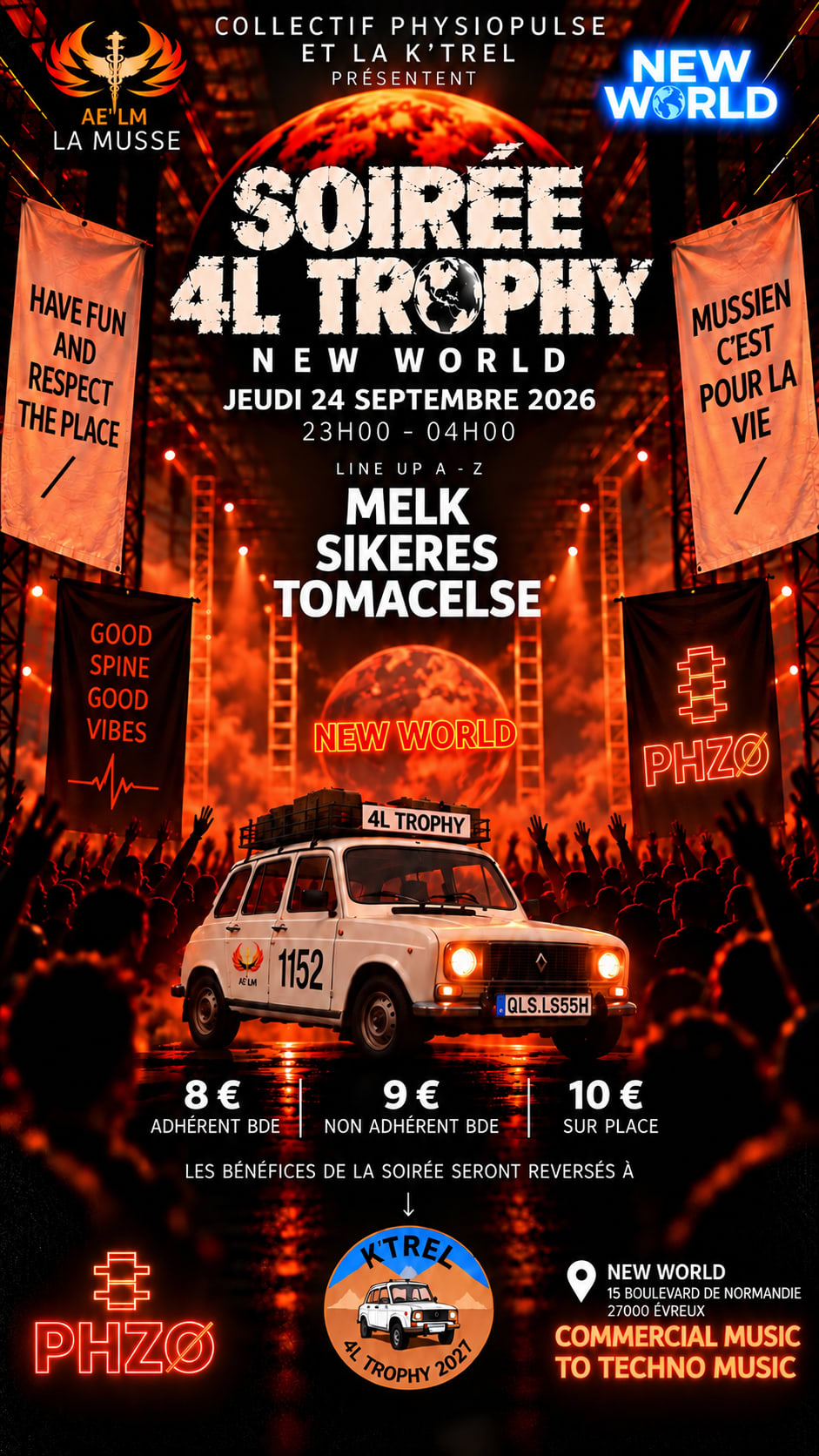 Soirée 4l Trophy