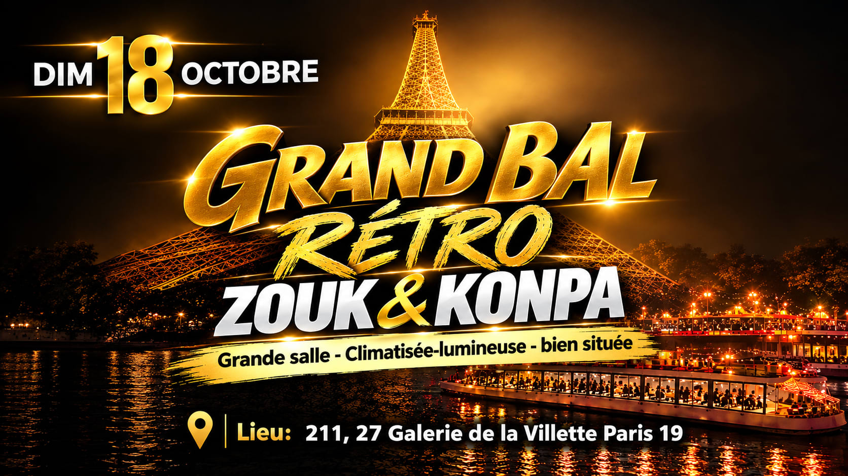 Grand Bal Rétro Zouk Et Konpa Vs Gouyad