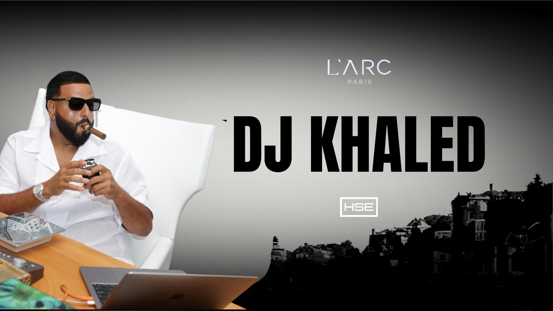 Dj Khaled At L'arc Paris
