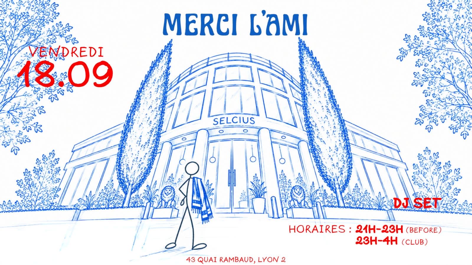 Merci L’Ami - New Season Opening