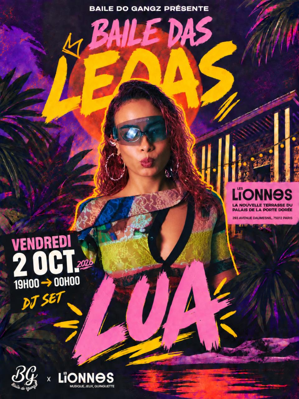 Baile Das Leoas + Lua En Guest
