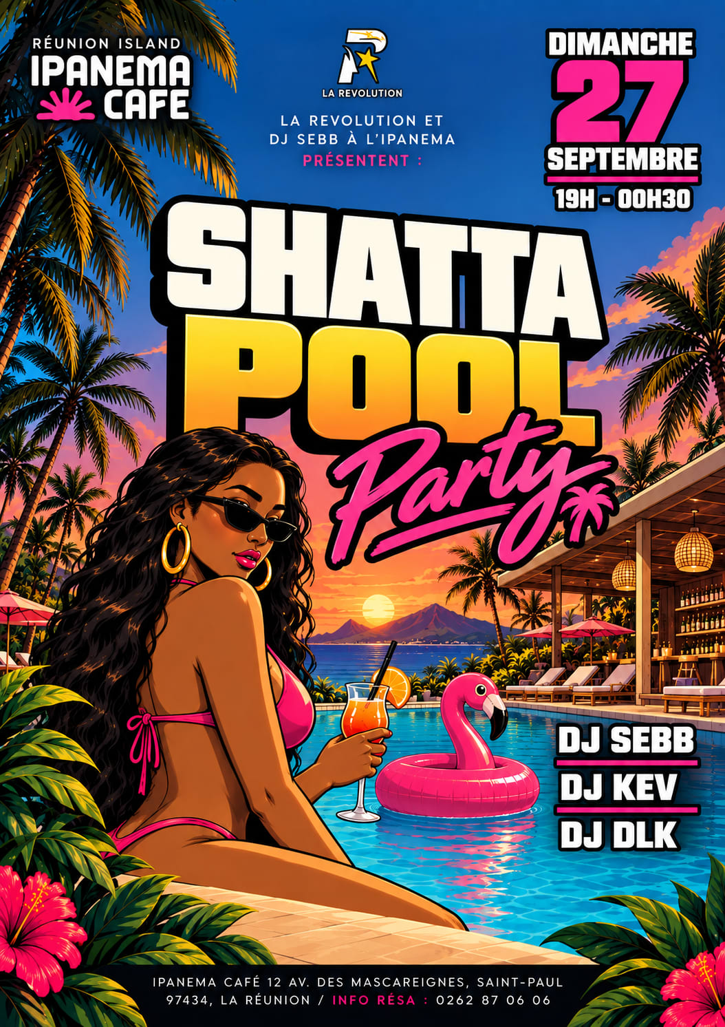Shatta Pool Party Septembre 2026