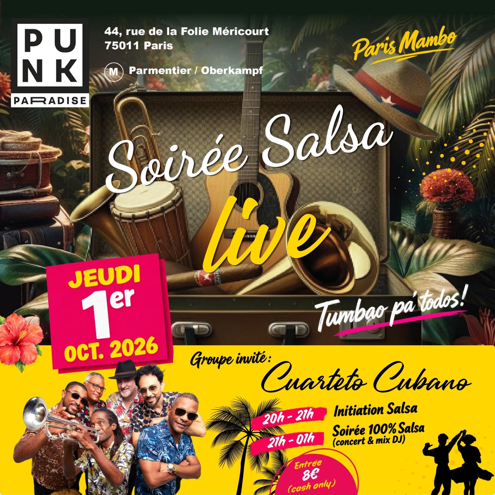 Soirée Salsa Live