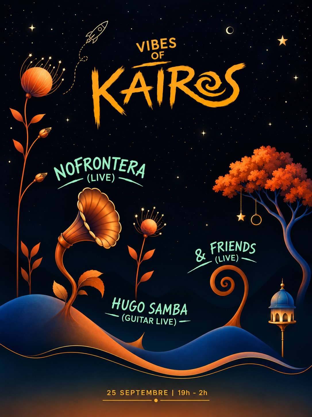 Vibes Of Kairos - Nofrontera, Hugo Samba & Friends