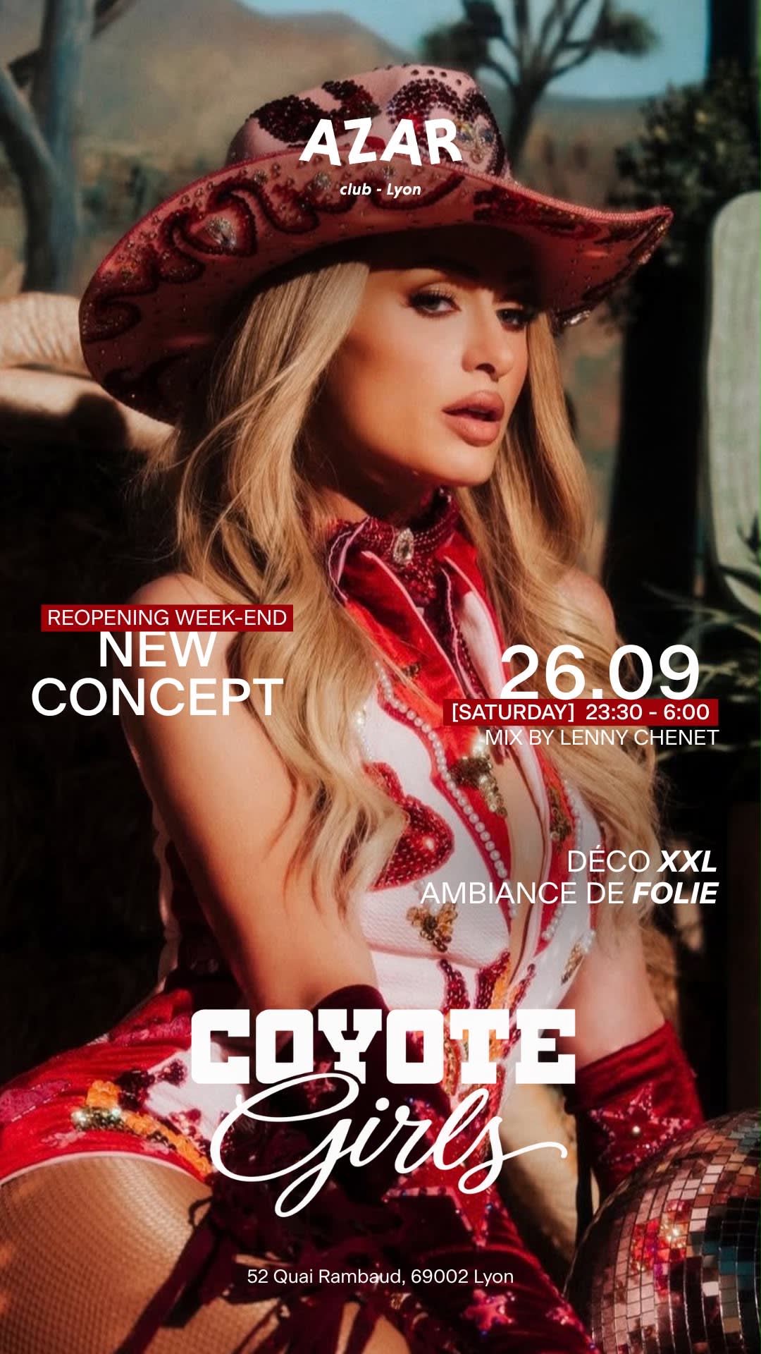 Coyote Girls - Azar Club 26 Septembre