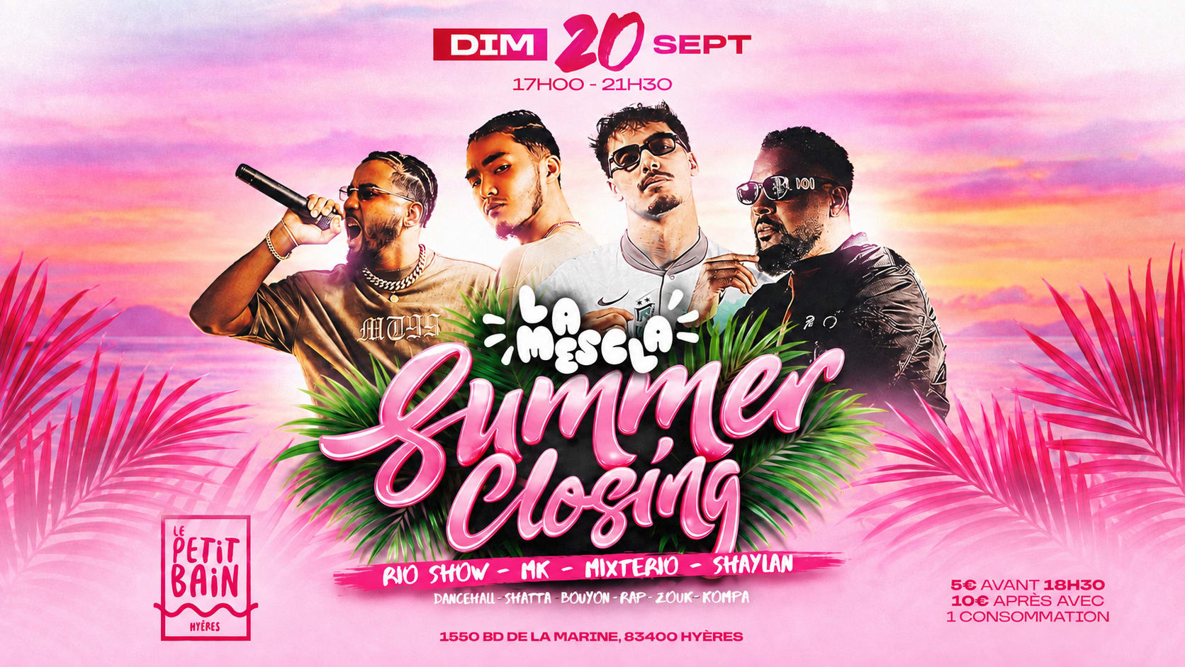 🌴 La Mescla — Summer Closing ☀️
