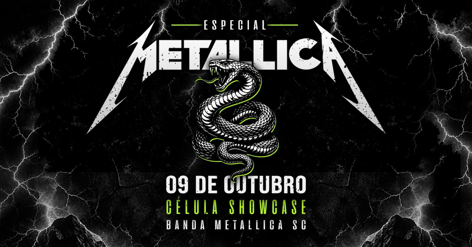09/10(Sex) Metallica Especial 35y Black Álbum