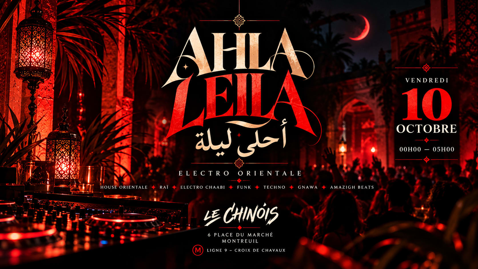 Ahla Leila Au Chinois De Montreuil