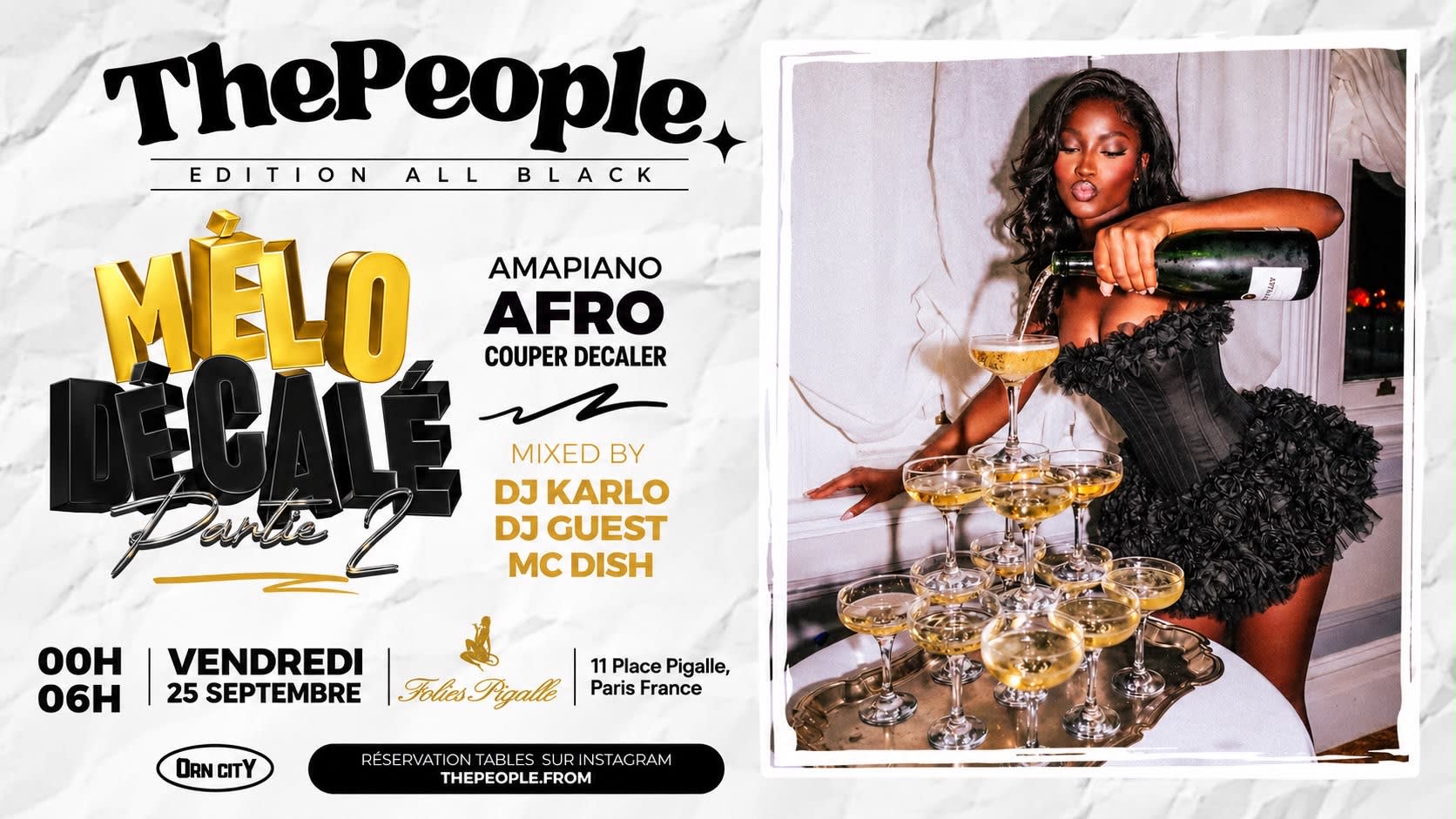 The People X Orncity Mélo Décalé : Part 2  Édition All Black