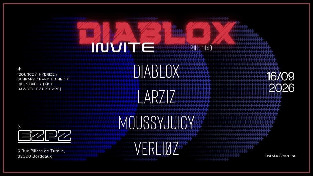 Diablox Invite @ Ezpz