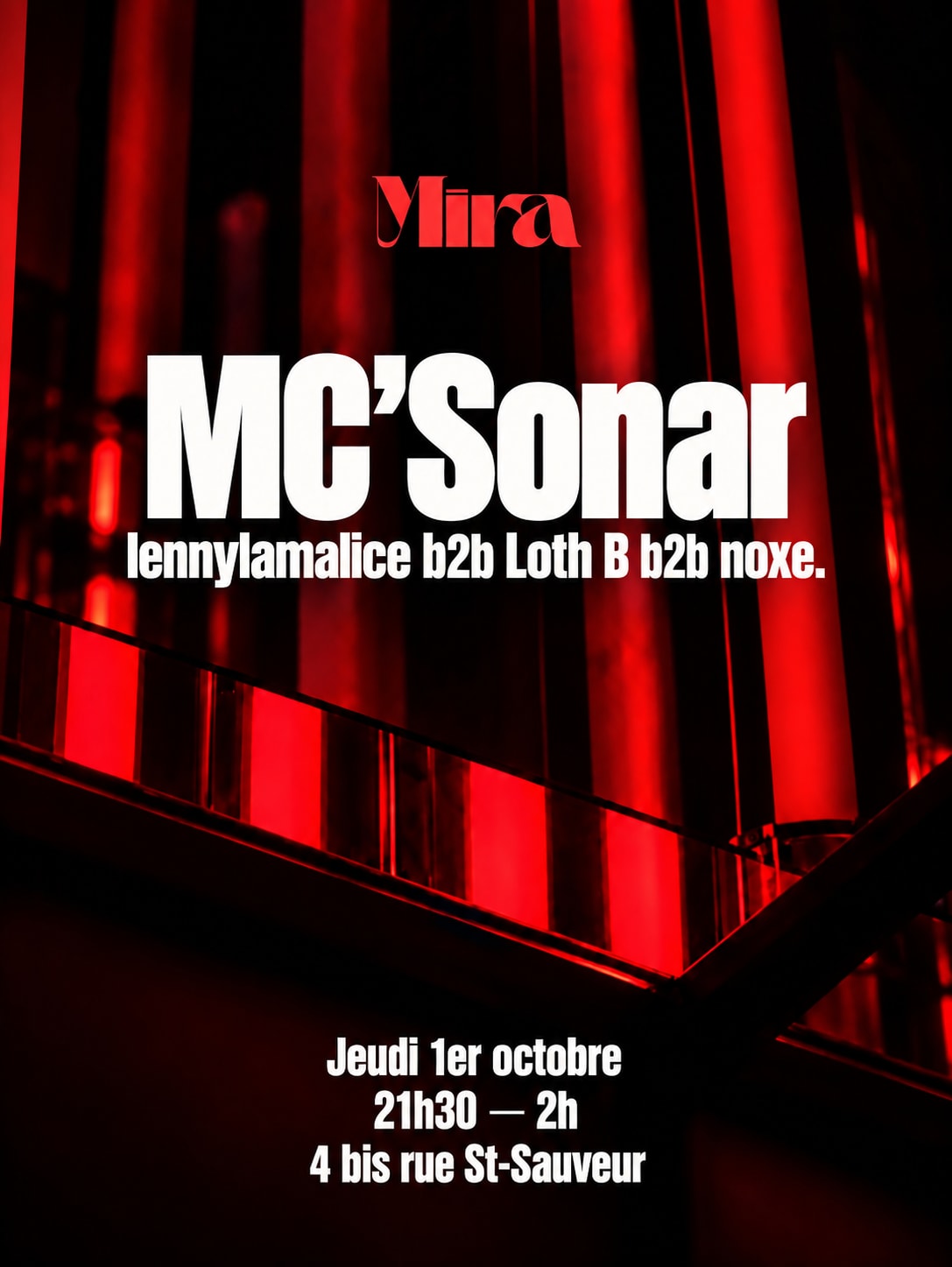 Mc'sonar All Night Long @ Mira