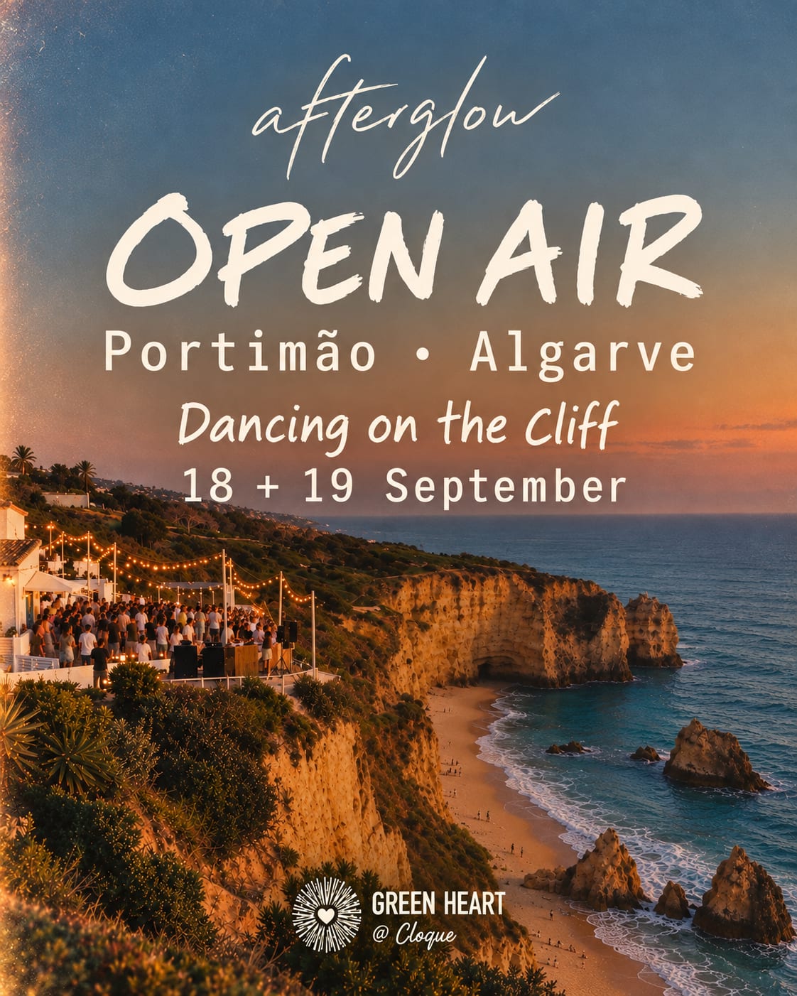 Open-Air Dancing On The Cliff Portimão Start 4pm +Afterparty