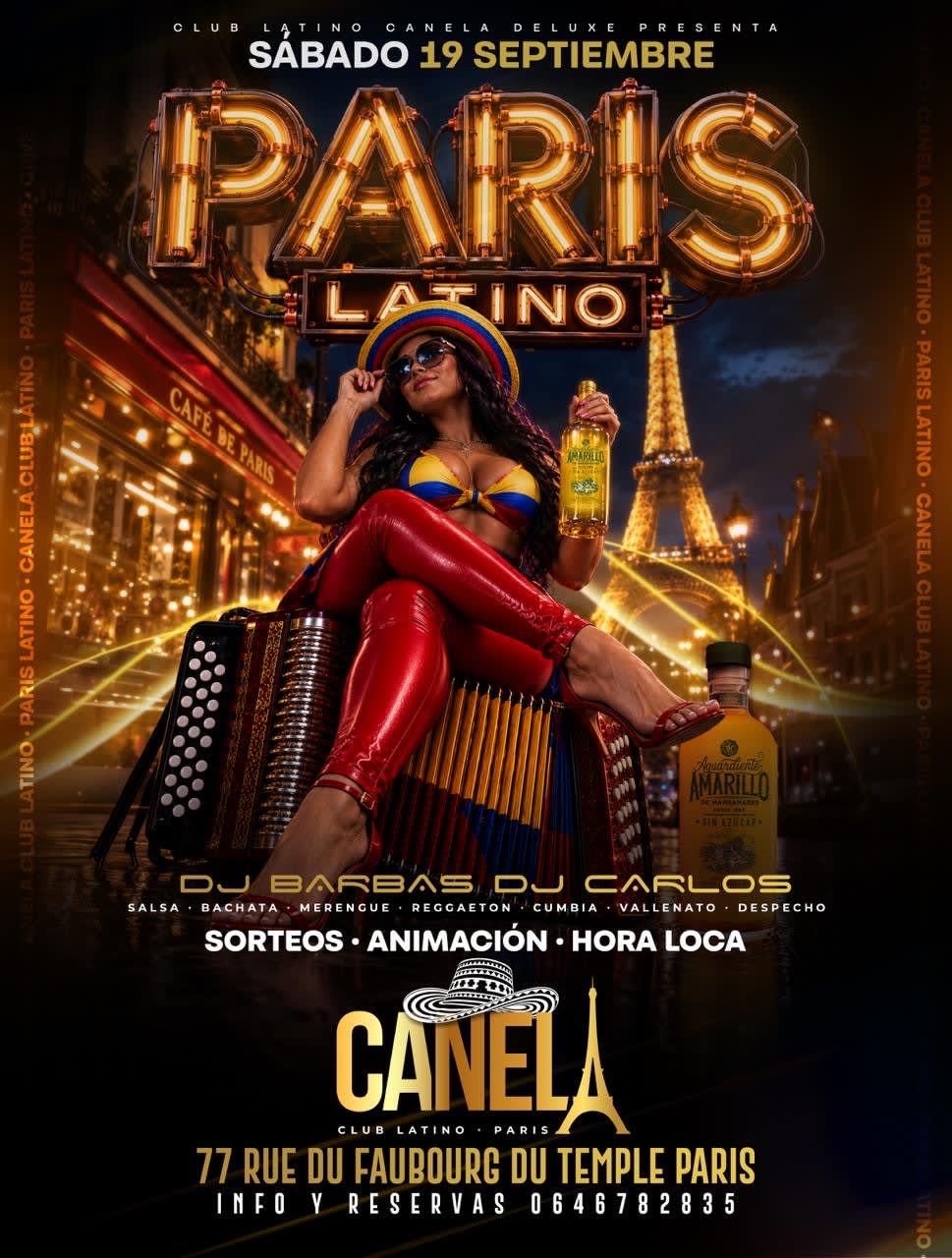 Paris Latino Soirée / Fiesta Latina