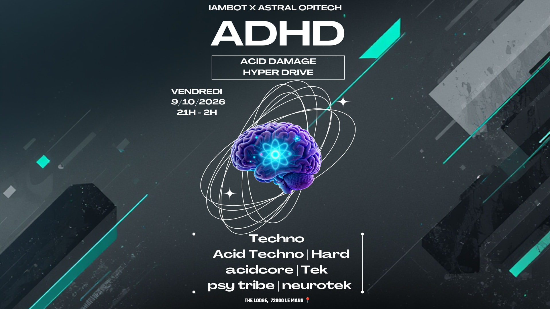 🧠⚡ Adhd / Acid Damage Hyper Drive ⚡🧠