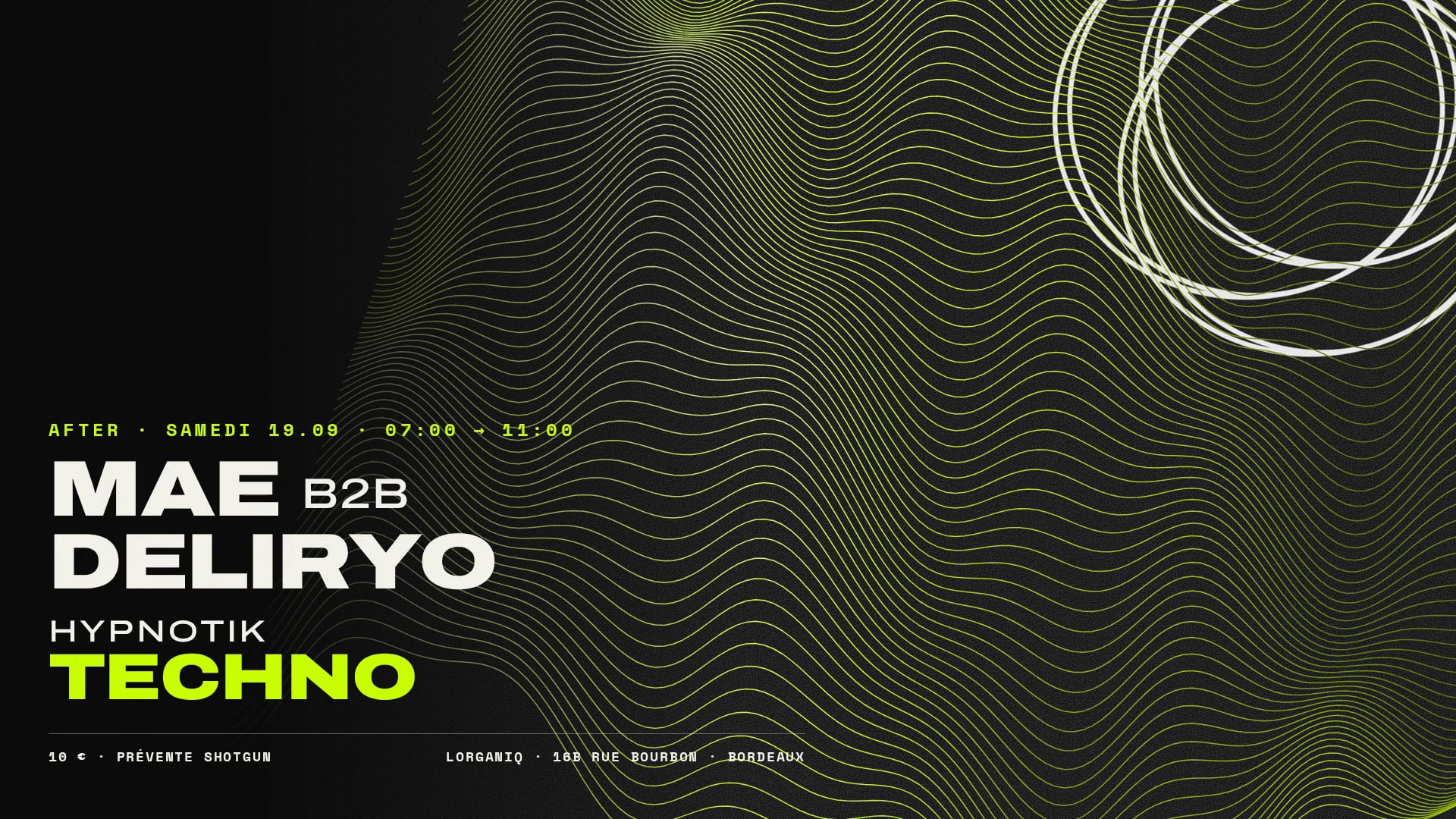 After · Mae B2b Deliryo — Hypnotik Techno