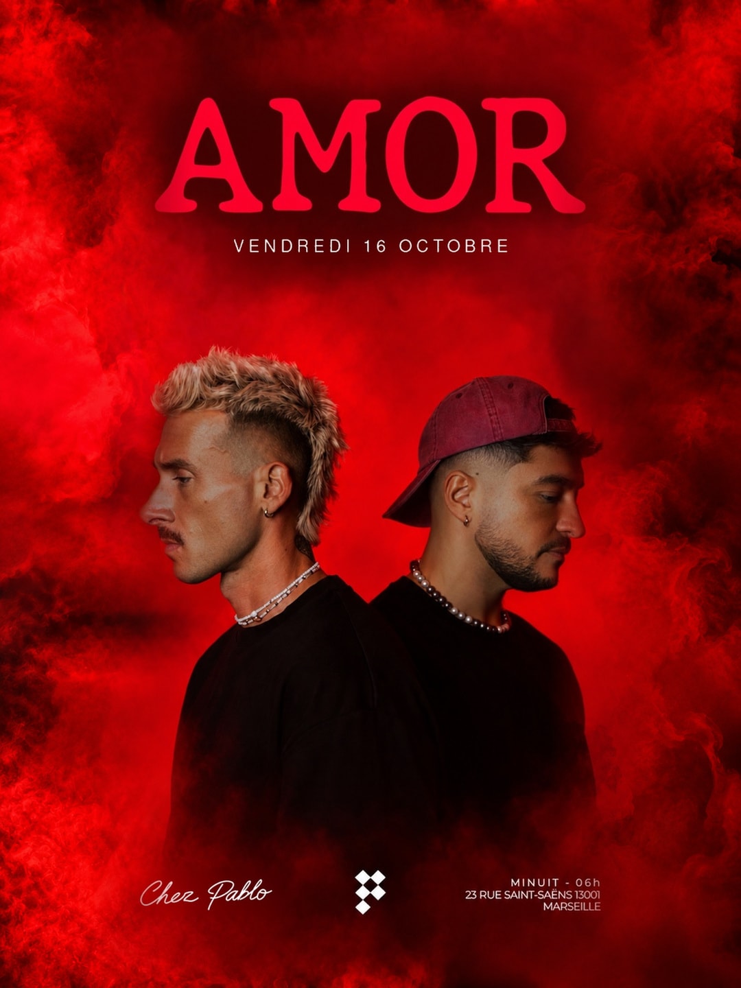 Amor — Vendredi 16 Octobre - Chez Pablo Marseille