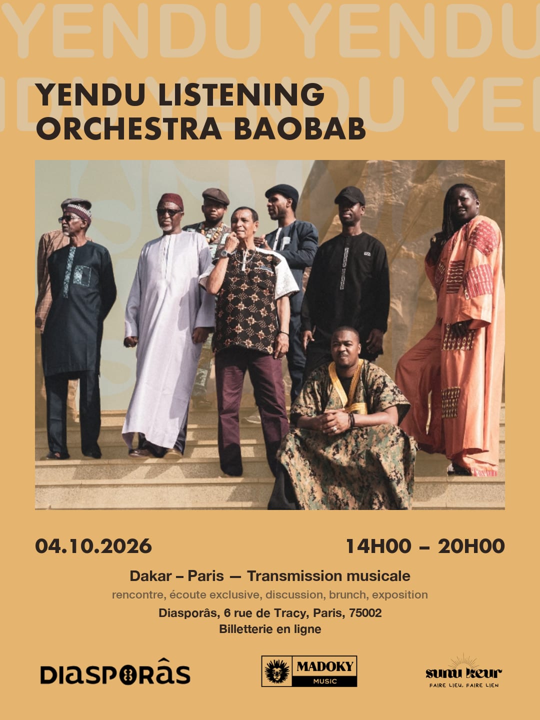 Yendu Listening Orchestra Baobab