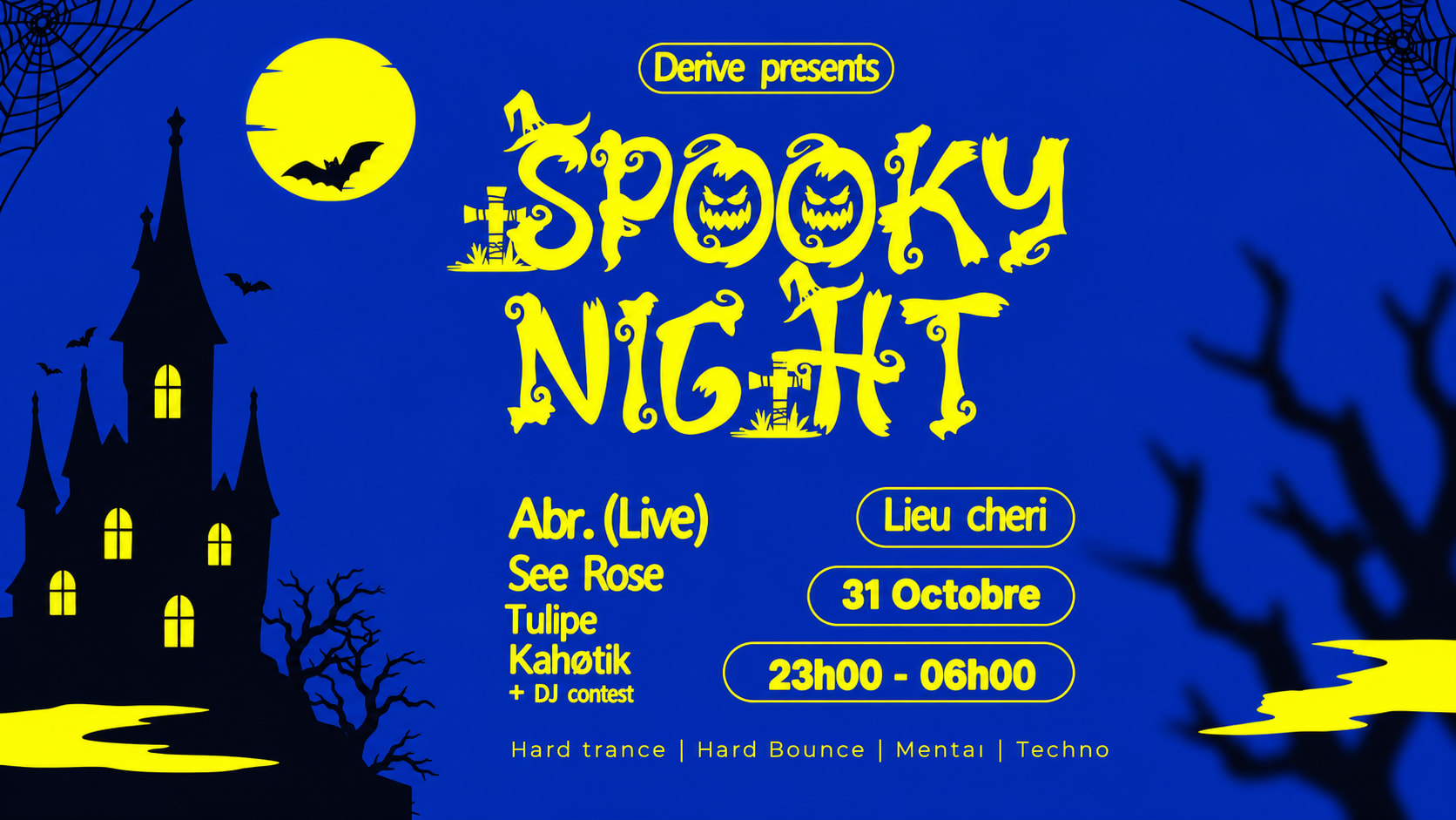 Spooky Night X Lieu Chéri