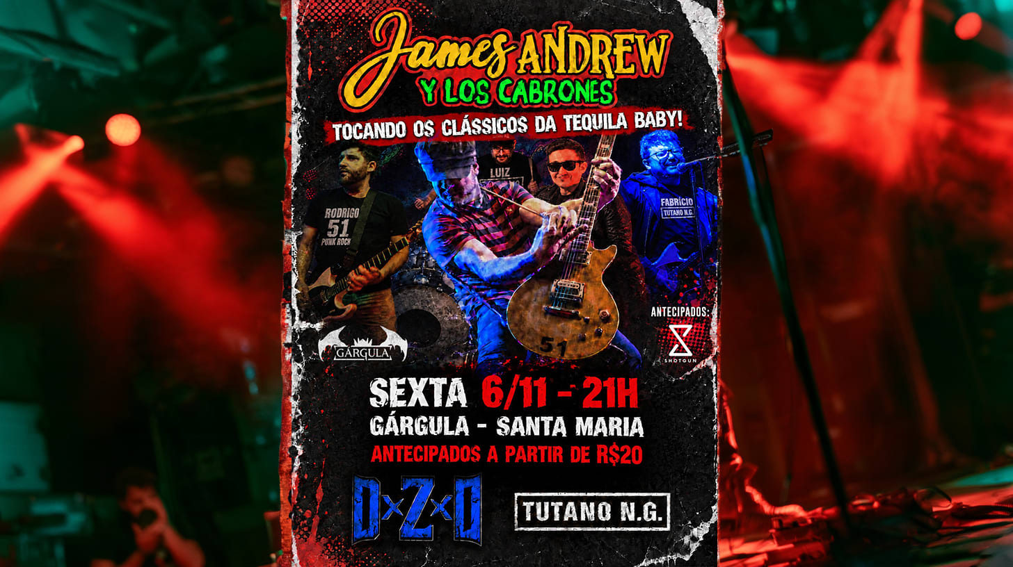James Andrew Tocando Os Clássicos Da Tequila Baby