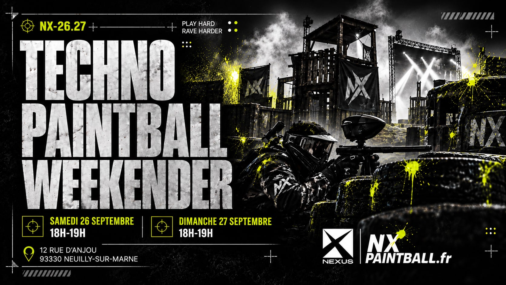 Nexus X Nx Paintball : Techno Paintball Weekender 8