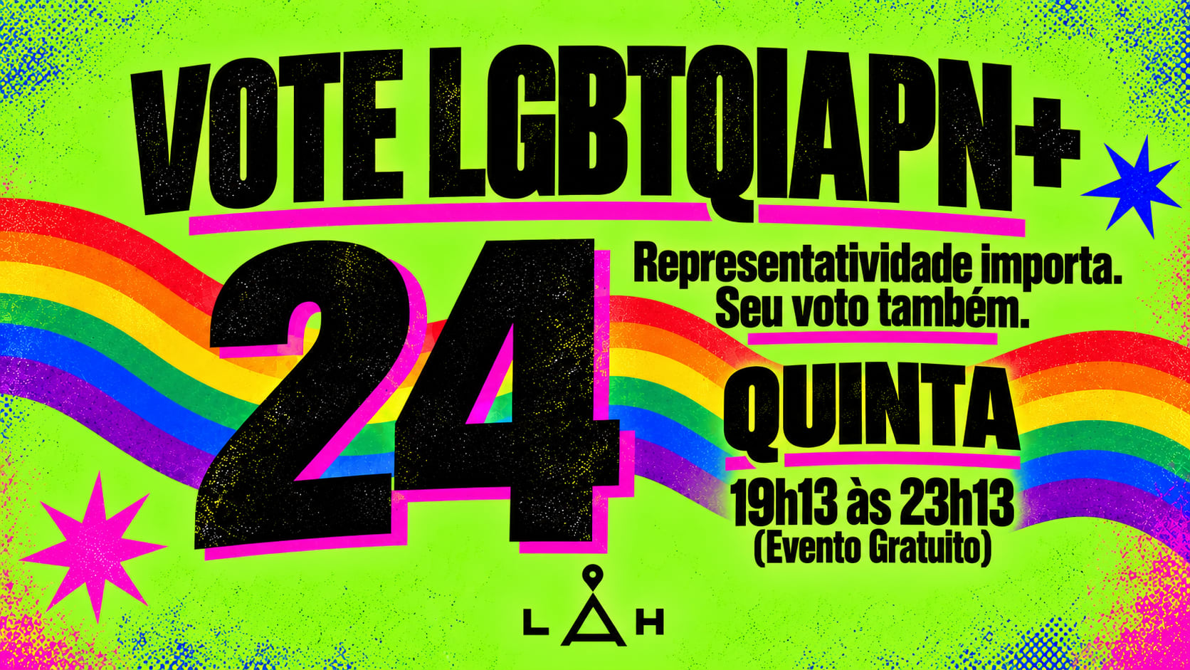 24/9 Vote Lgbtqiapn+ Representatividade Importa Seu Voto Tb