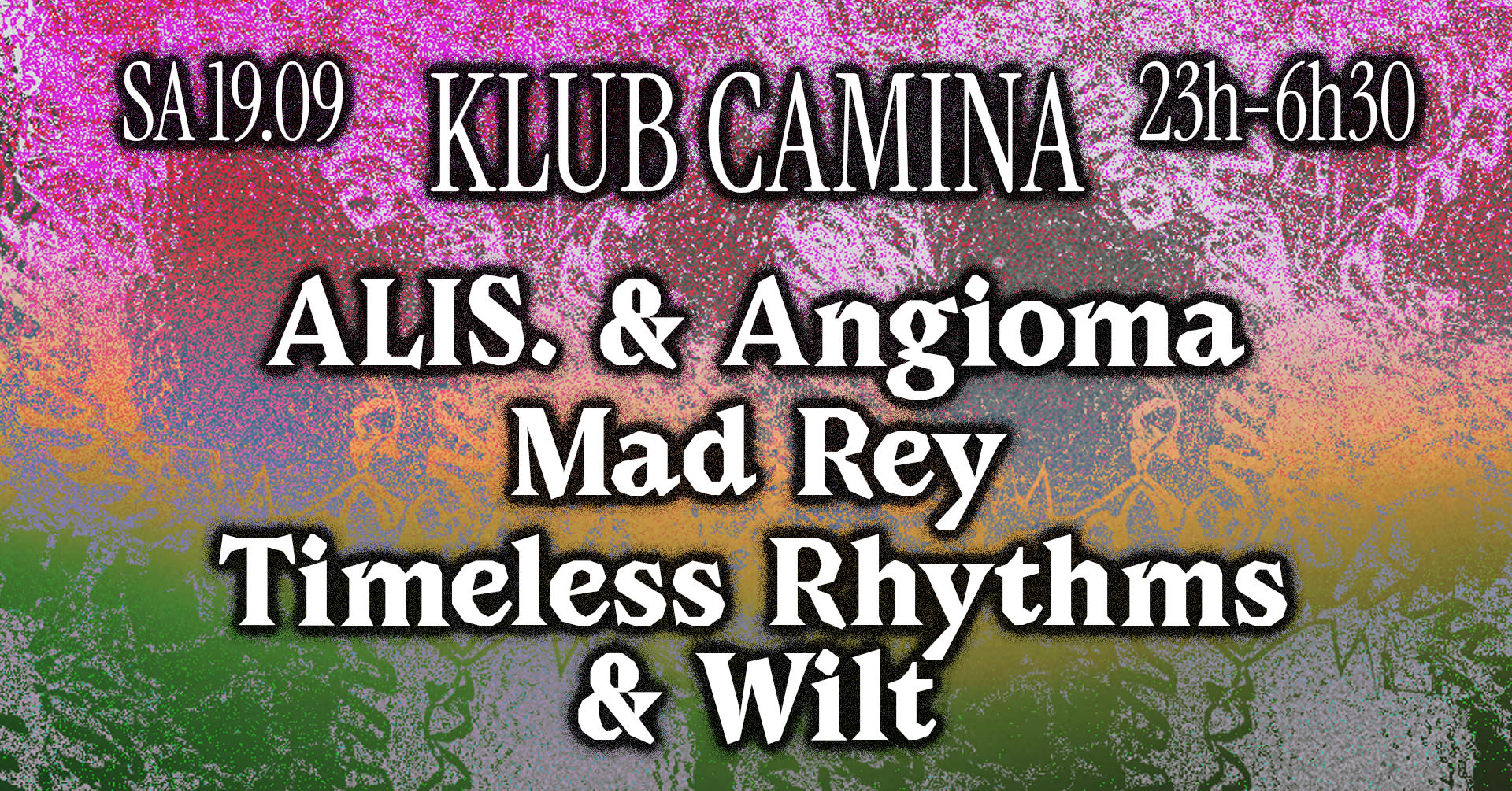 Klub Camina [Alis., Angioma, Mad Rey, Timeless Rhythms,Wilt]