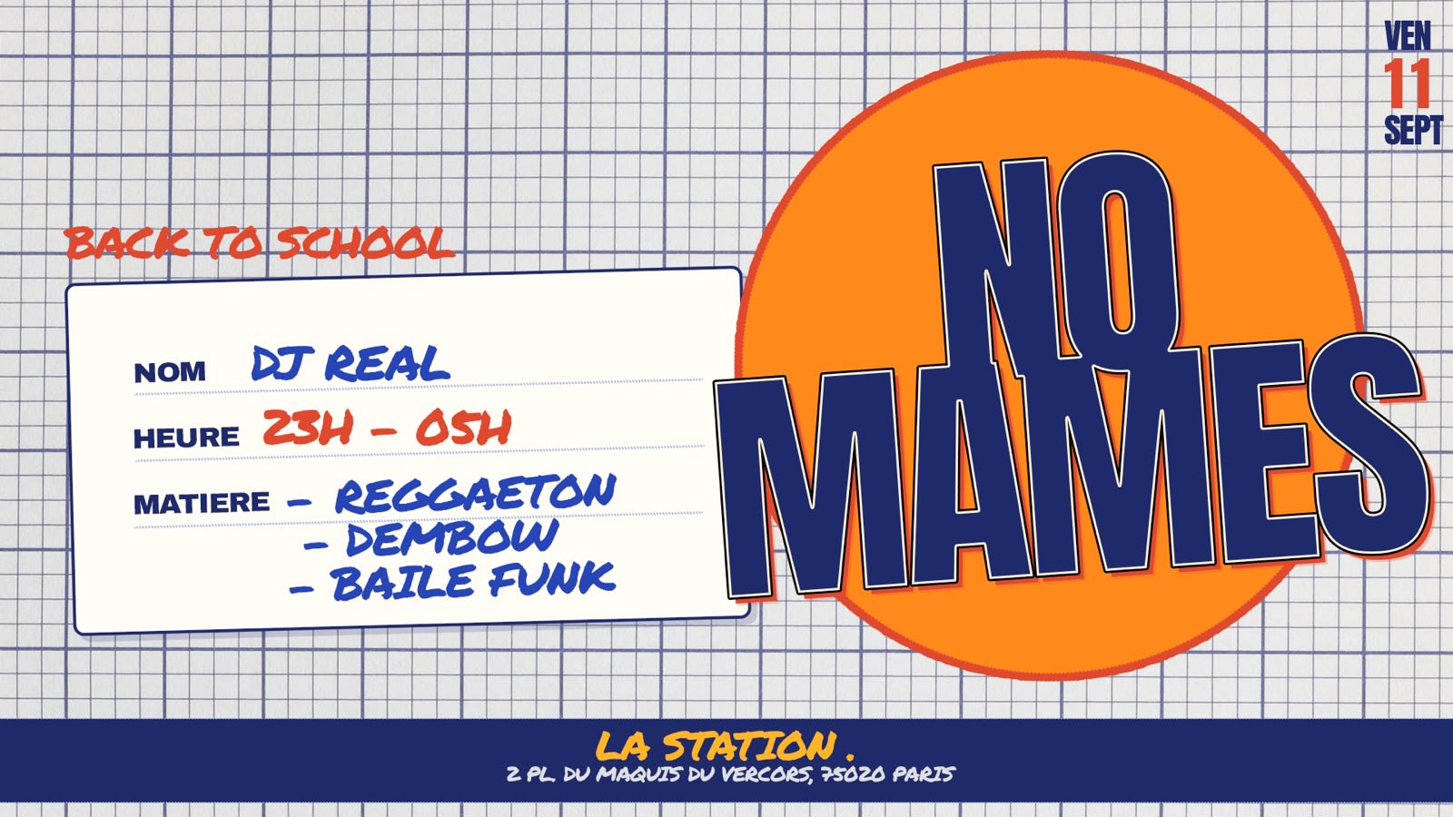 No Mames Back To School