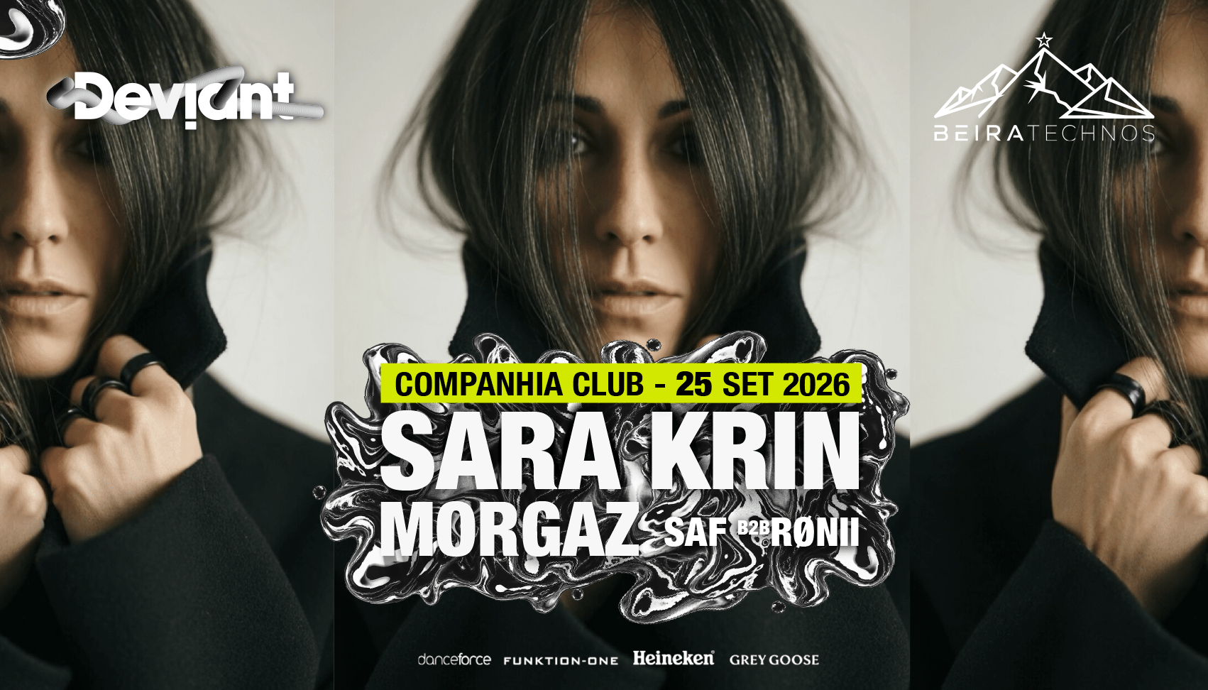 Deviant Sara Krin + Morgaz + Saf B2b Rønii