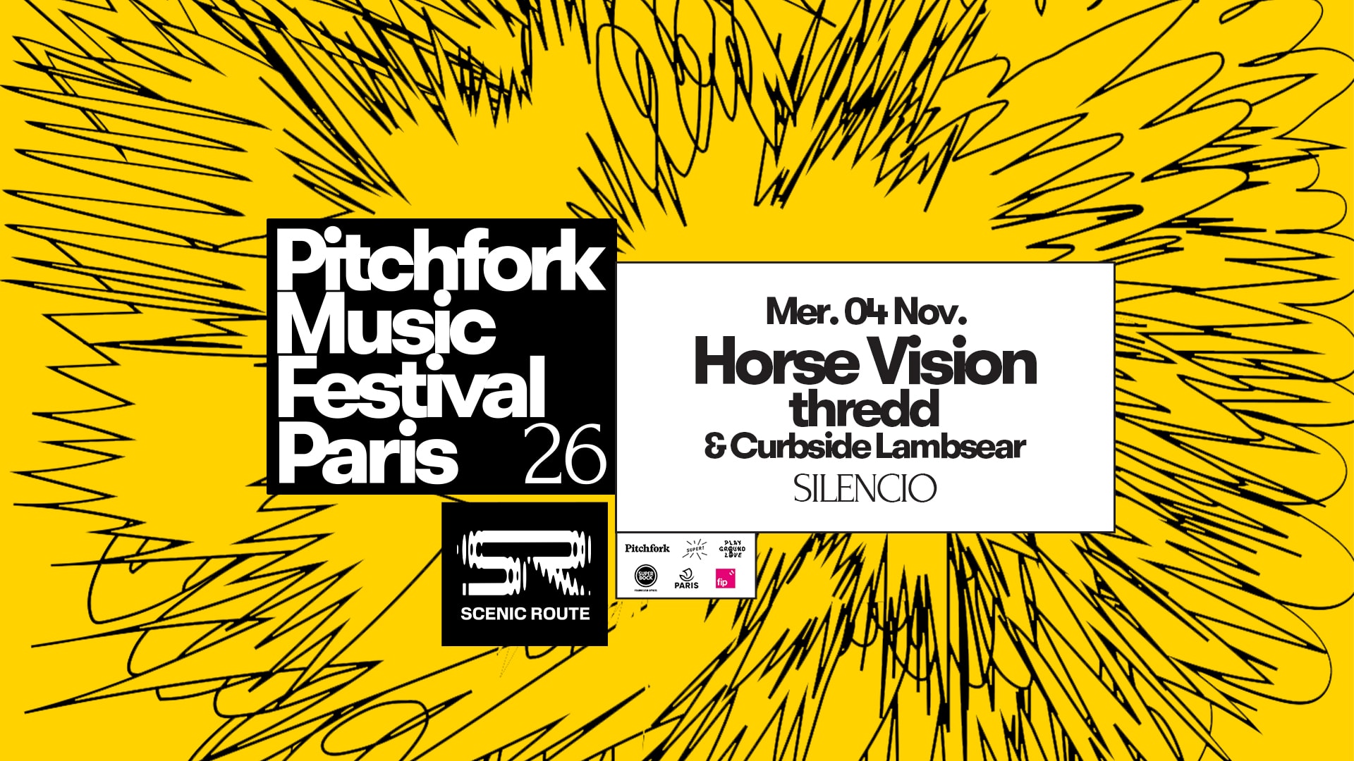 Pitchfork 26: Horse Vision, Thredd, Curbside Lambsear