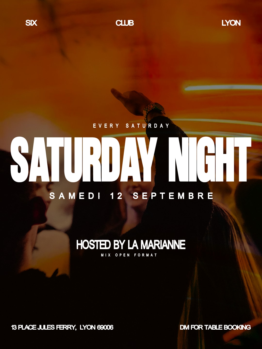 Saturday Night At Six Brotteaux - 12/09