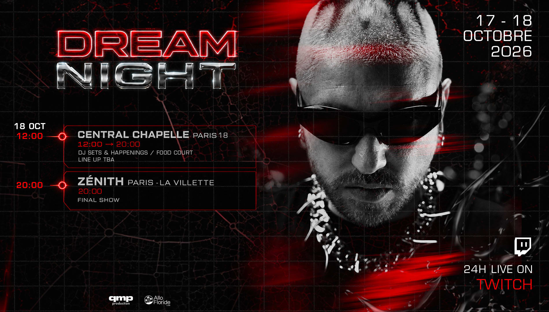 Mosimann : Dream Night — Central Chapelle + Zénith