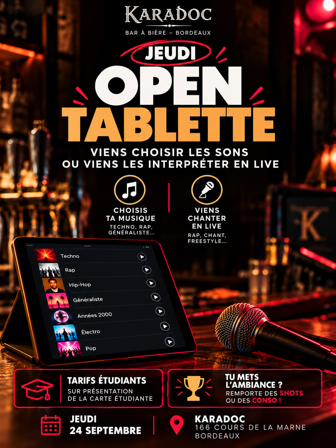 Open Tablette - Karadoc
