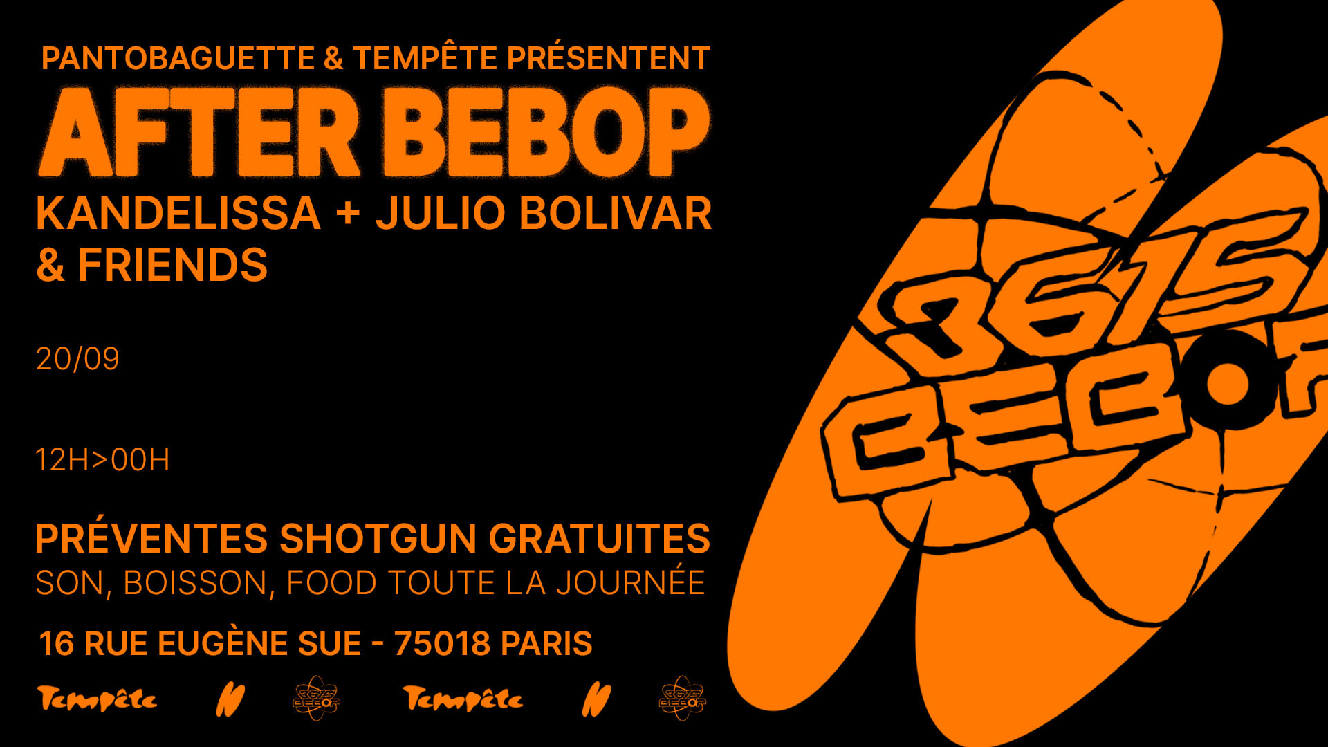 After Bebop : Kandelissa & Julio Bolivar @ Pantobaguette
