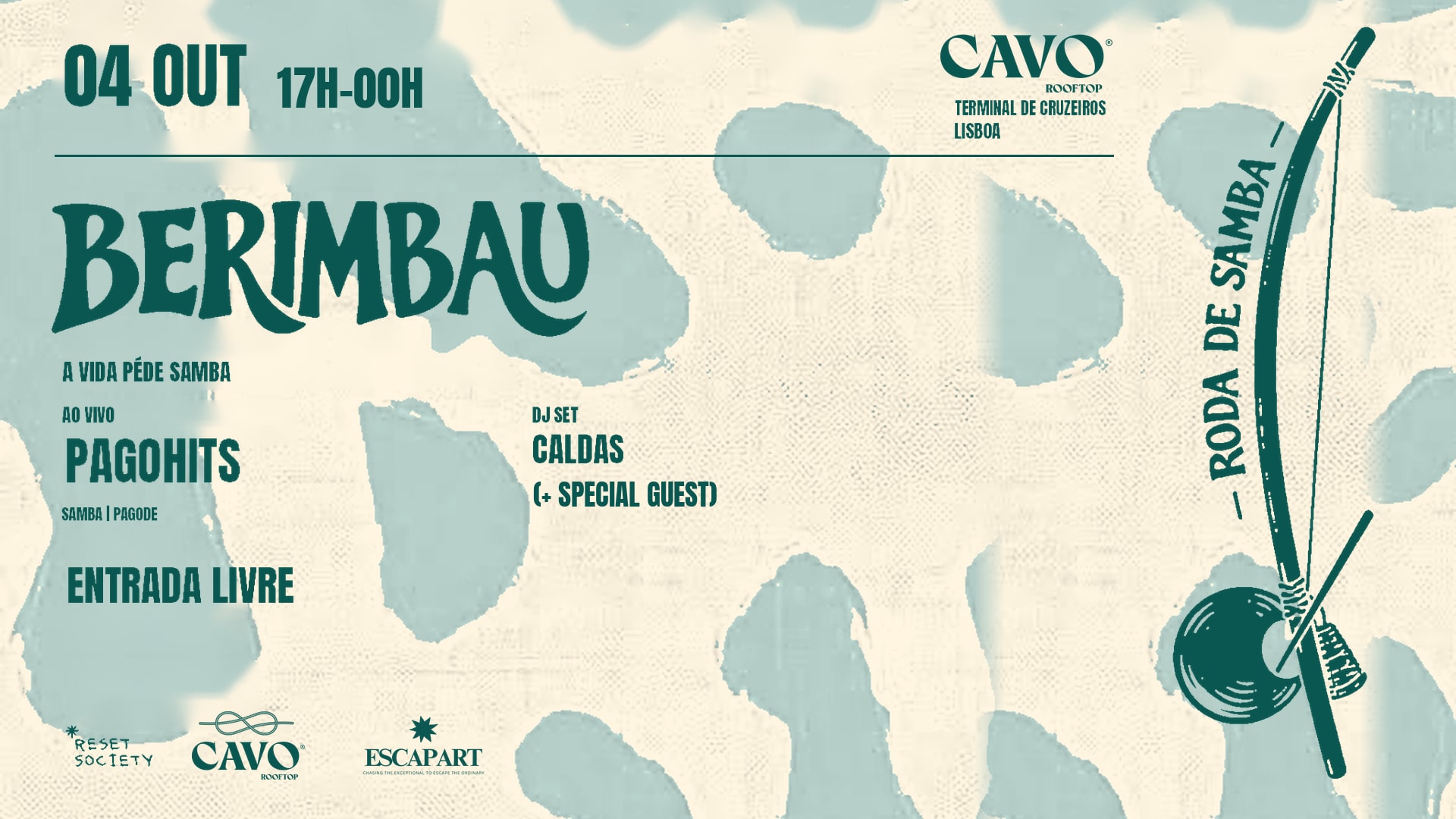 Berimbau Samba & Pagode - Free Entry