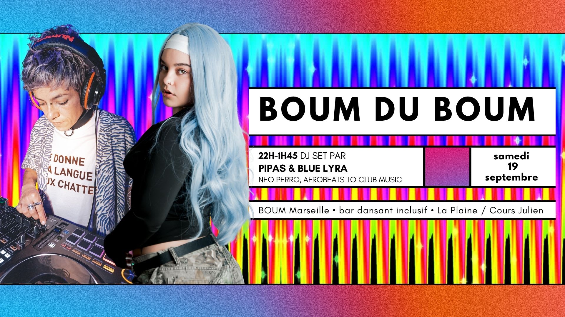 Boum Du Boum - Dj Sets By Pipas & Blue Lyra