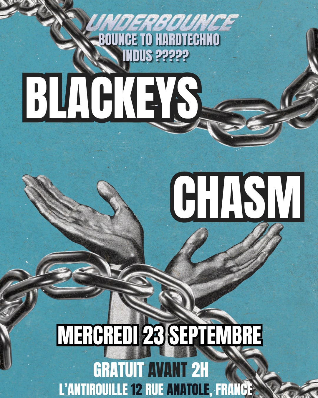 Underbounce L'antirouille Blackeyes X Chasm