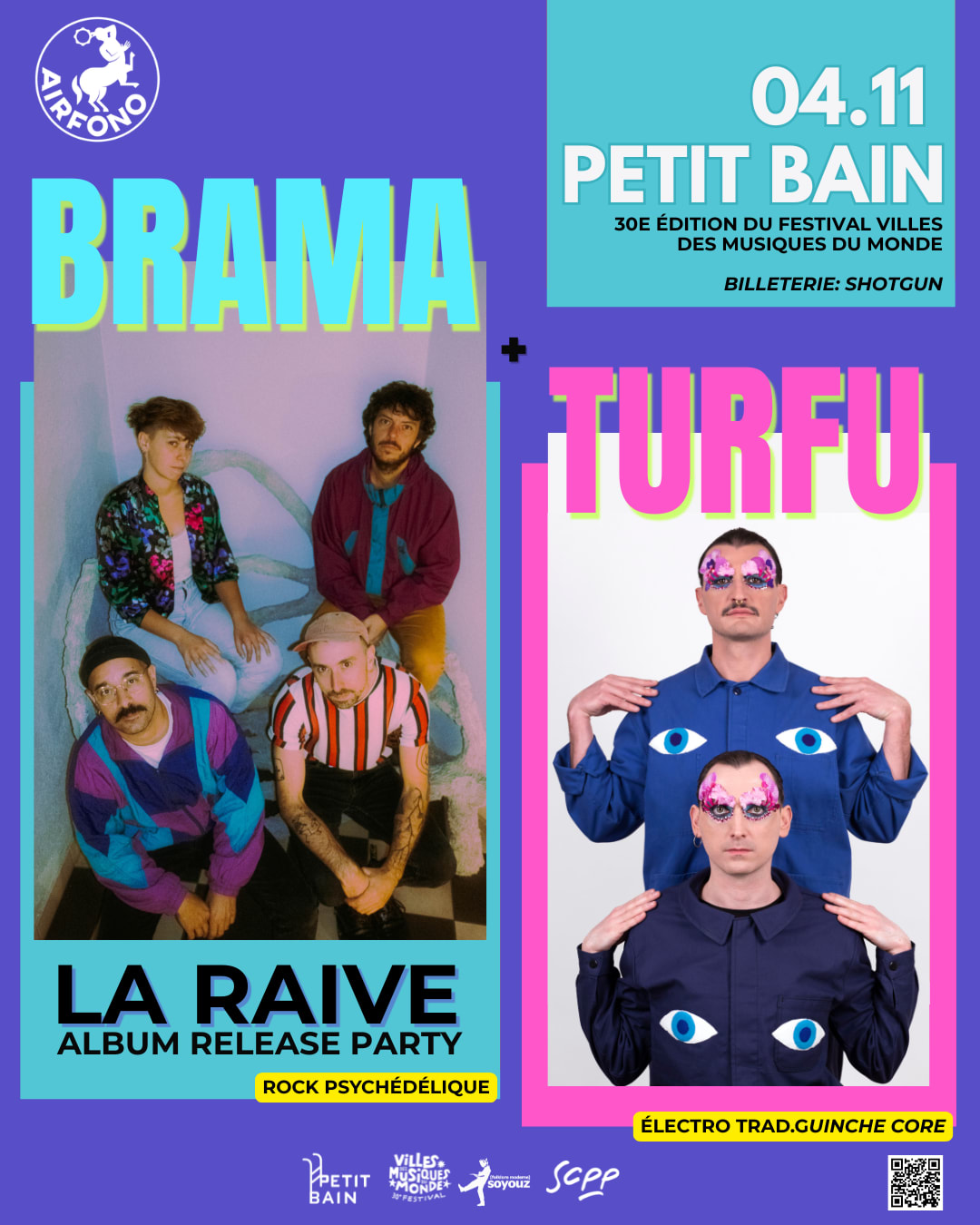 🌟 Brama: La Raive Release Party 🌟 Turfu 🌟