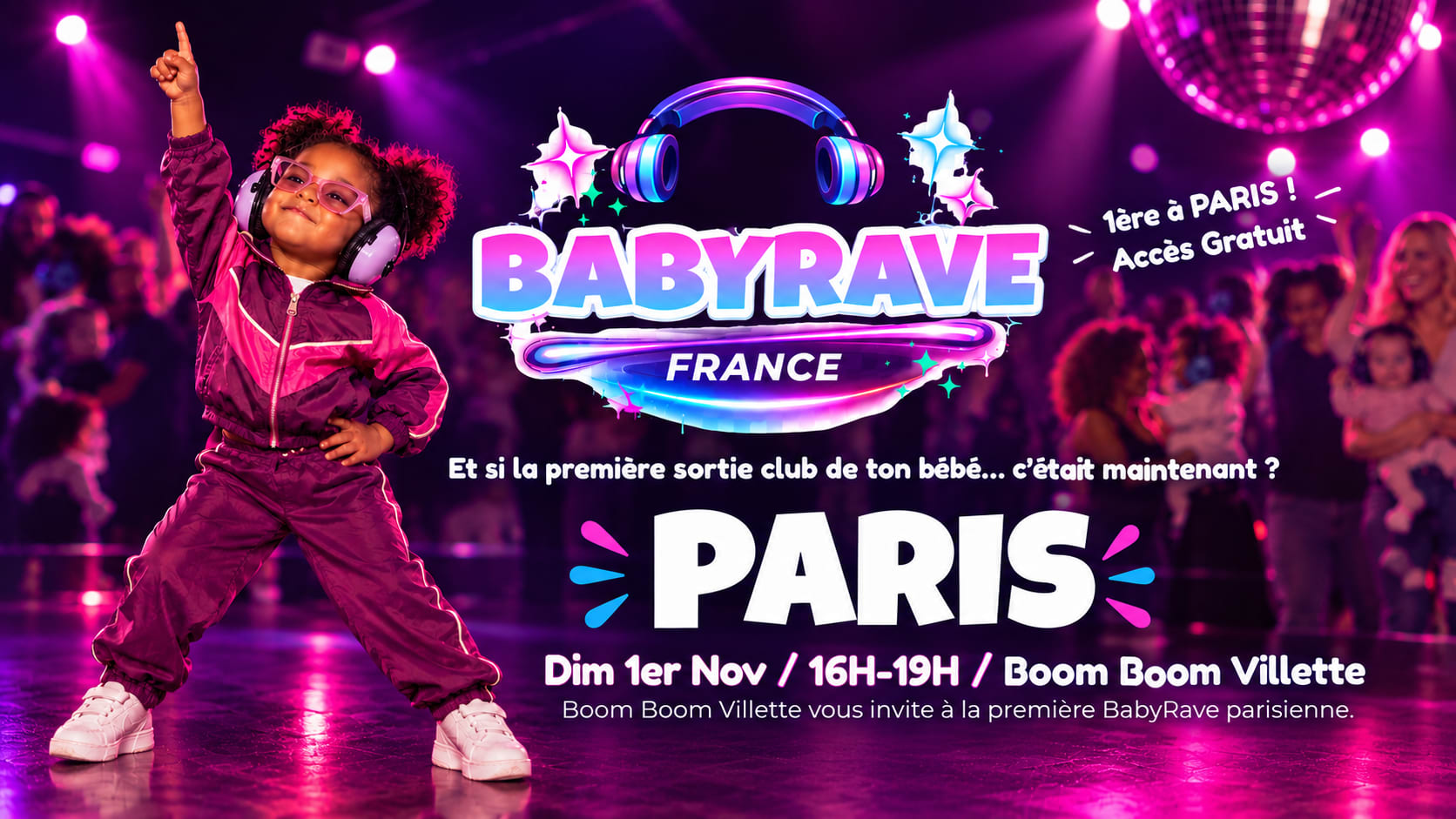 La Baby Rave Débarque À Boom Boom Villette