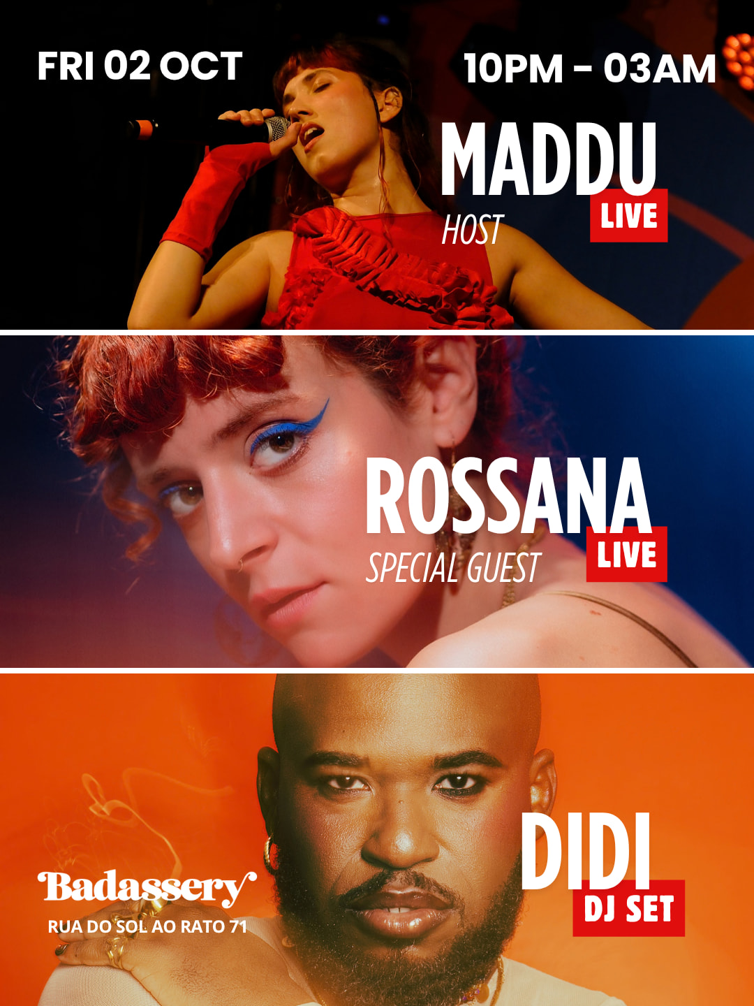 Maddu X Rossana X Didi X Badassery
