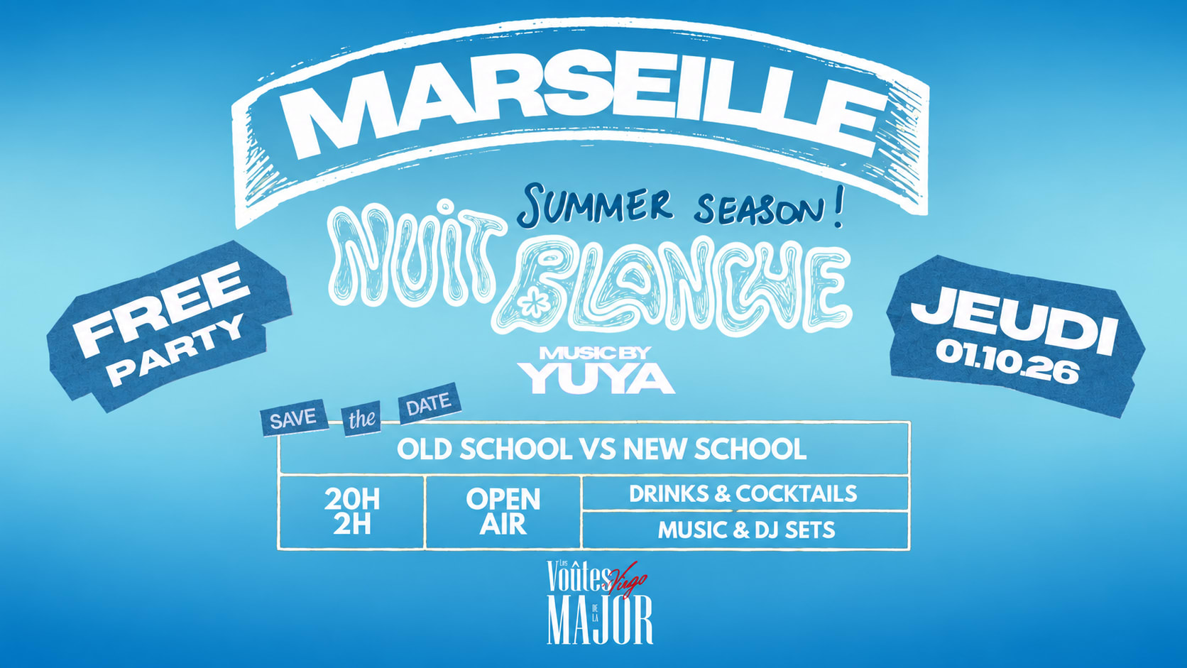 Nuit Blanche X Les Vôutes - Old School Vs New School